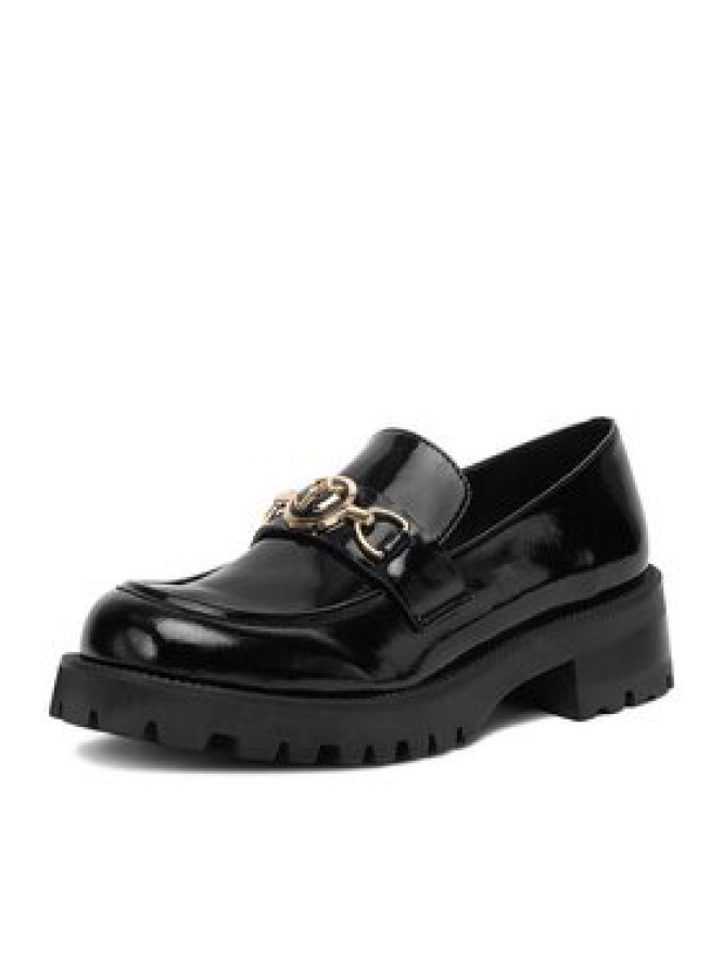 Eva Minge Loafersy EO-MOCCA-01 Czarny