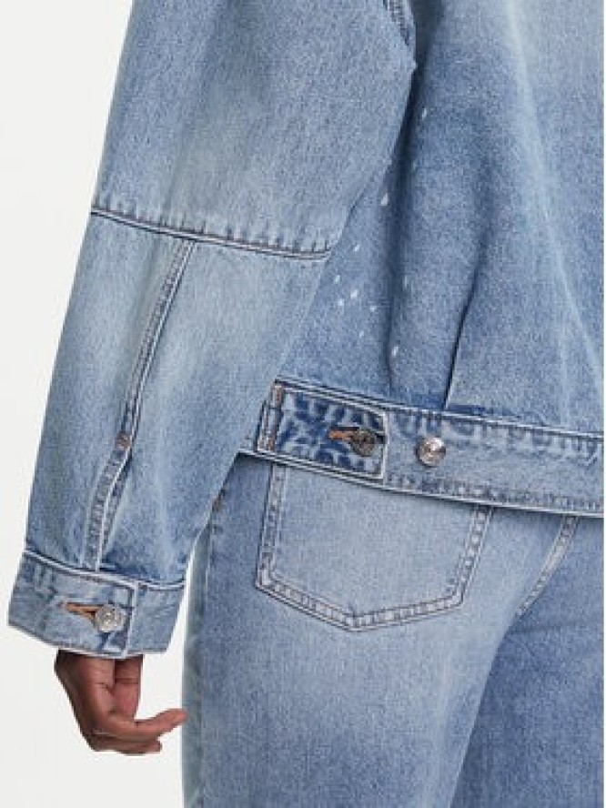 Calvin Klein Jeans Kurtka jeansowa LV047C730G Niebieski Regular Fit