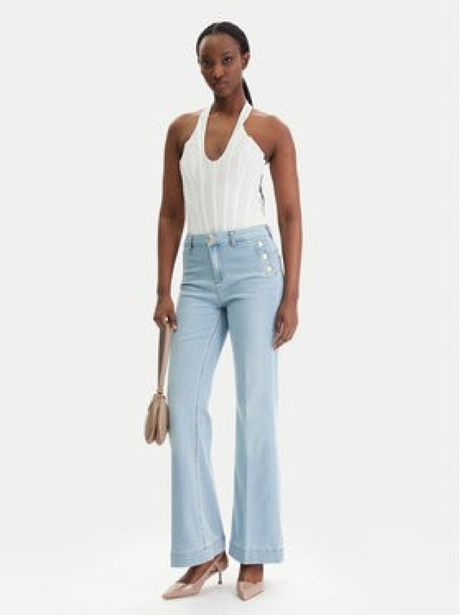 Liu Jo Jeansy UA6162 D0275 Niebieski Flared Leg