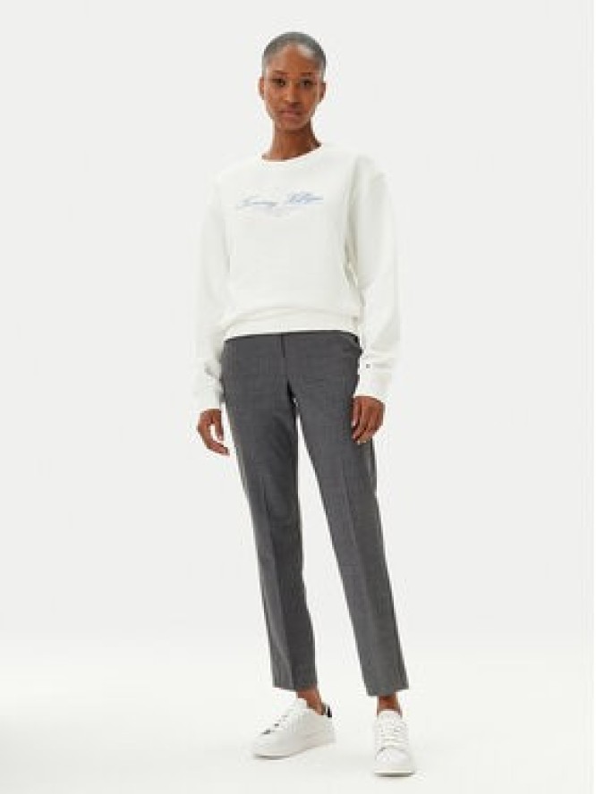 Tommy Hilfiger Bluza WW0WW45430 Écru Regular Fit