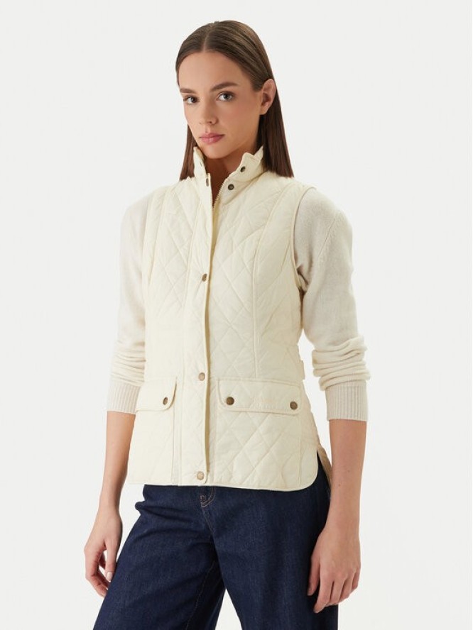 Barbour Bezrękawnik Otteburn GI0003CR31 Écru Regular Fit