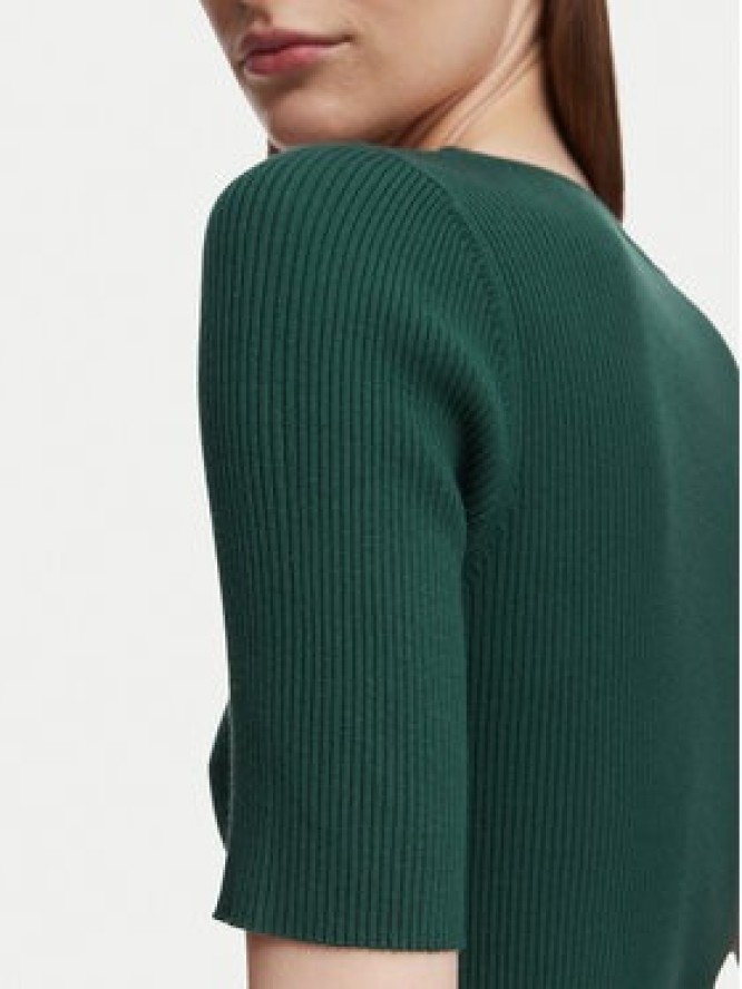 Weekend Max Mara Sweter Gola 2625366081 Zielony ciemny Regular Fit