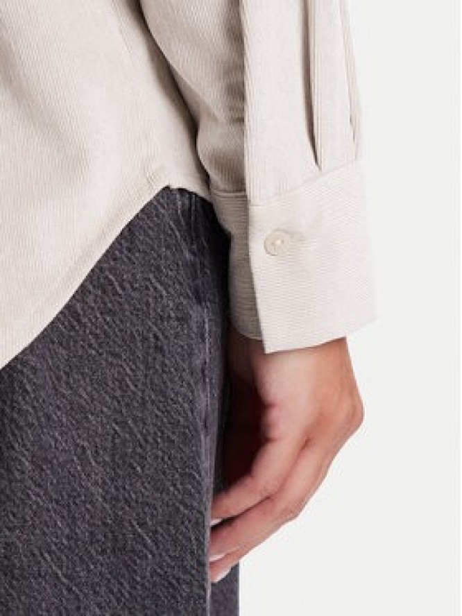 Vero Moda Koszula Sanne 10317194 Beżowy Oversize