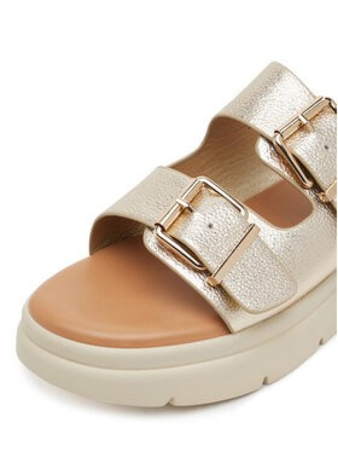 Clara Barson Klapki H3T9409-6 Złoty