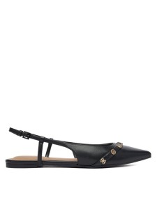 Guess Baleriny FLPDOR LEA05 Czarny