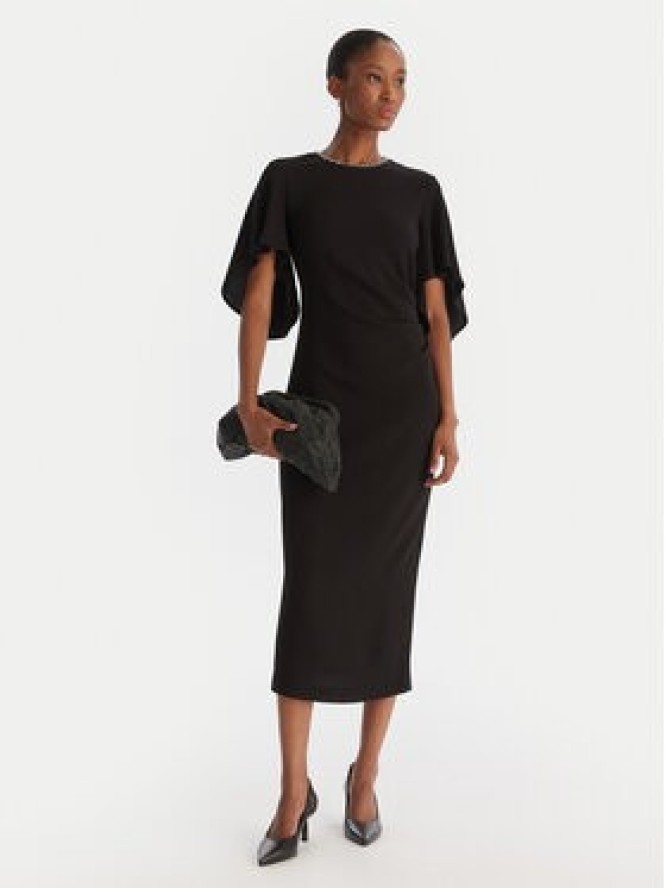 PINKO Sukienka koktajlowa Scopone Abito 105583 A2Q2 Czarny Regular Fit