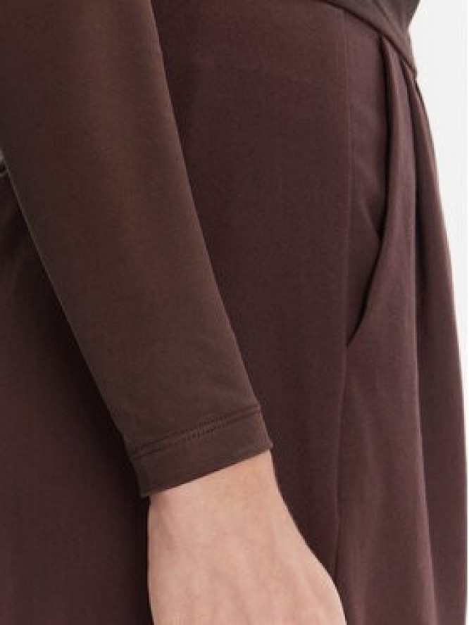 HUGO Bluzka Darosevil 50543100 Brązowy Regular Fit