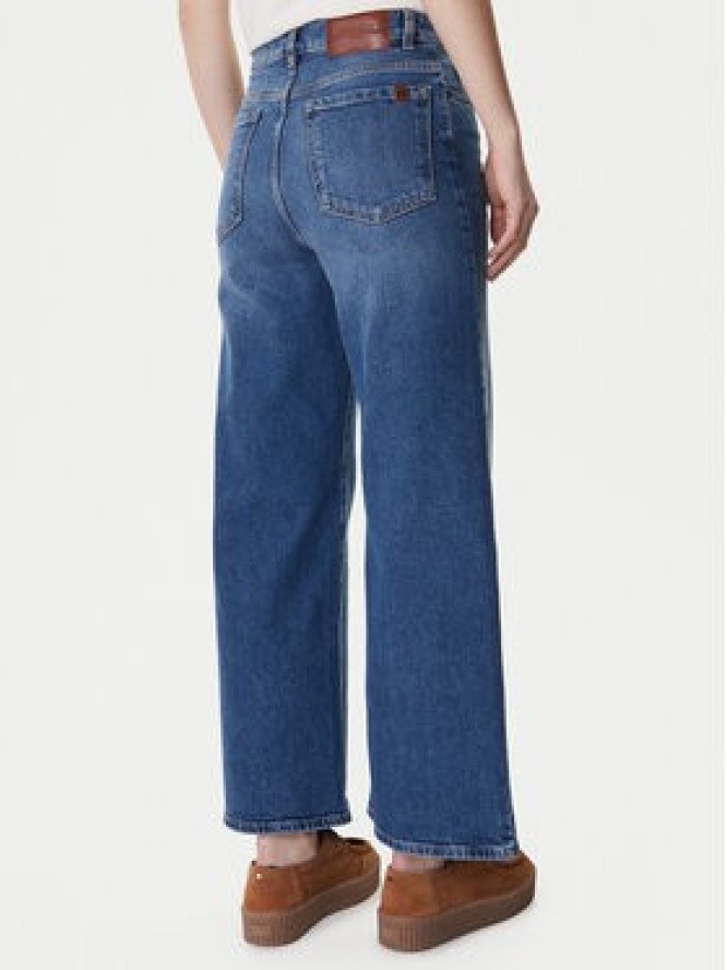 Weekend Max Mara Jeansy Pulvino 2615181061 Granatowy Wide Leg