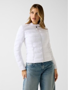 Guess Kurtka przejściowa 180536 Biały Classic Fit