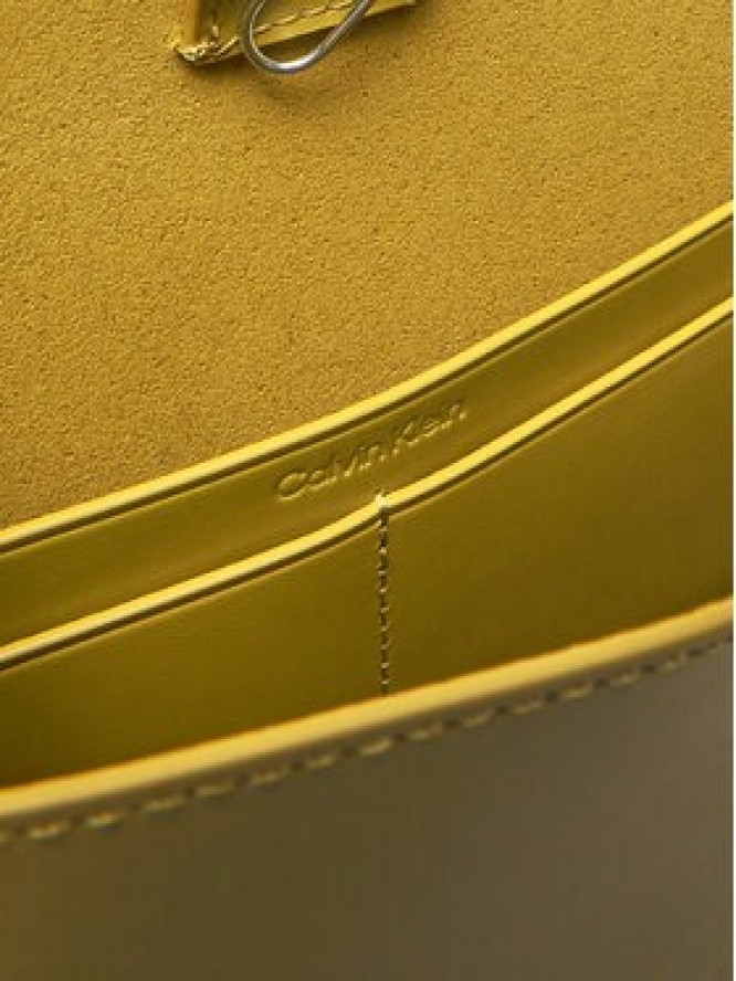 Calvin Klein Torebka Line Ns Crossbody Lth Bag LV04F3005G Zielony