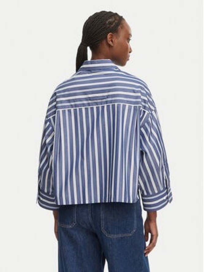 MAX&Co. Koszula Camicia 2616111054200 Granatowy Regular Fit