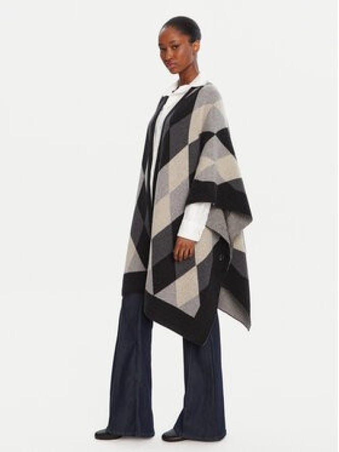 Barbour Ponczo LKN1713MI11 Szary Relaxed Fit