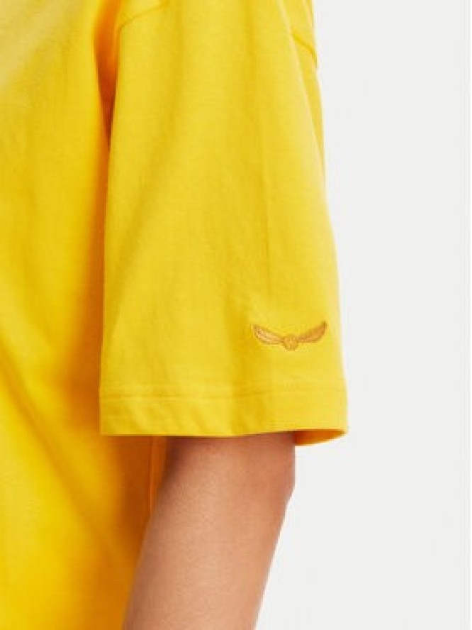 Puma T-Shirt Unisex Harry Potter 630092 Żółty Oversize