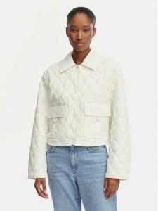 Guess Kurtka przejściowa W6GL38 W2342 Biały Regular Fit