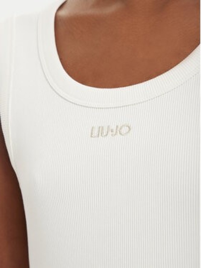 Liu Jo Sport Top TA6097 J4822 Kremowy Slim Fit