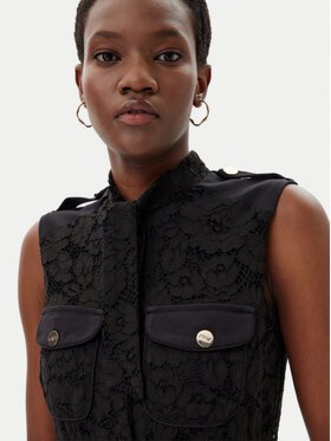 Artigli Sukienka koktajlowa ACAB000749 Czarny Regular Fit