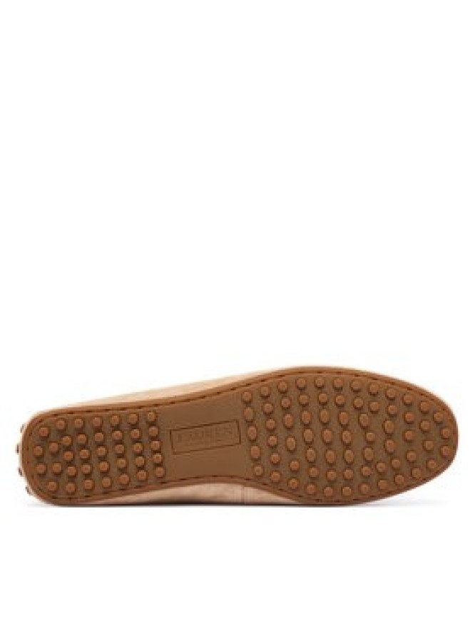 LAUREN RALPH LAUREN Mokasyny Barnsbury 802821629035 Beżowy jasny