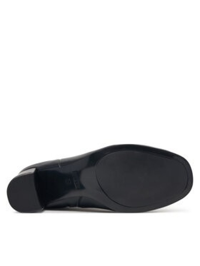 Guess Botki FLFBER LEA10 Czarny