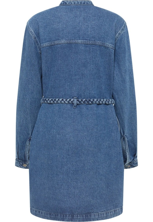 Damska Sukienka Mini Mustang Style Paola Dress Denim Blue 1015586 5000 500
