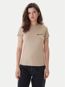 Karl Lagerfeld Jeans T-Shirt A1W17004 Zielony Slim Fit