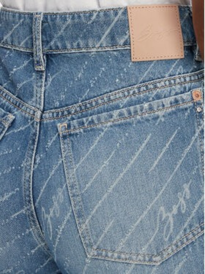 BOSS Jeansy C_Ada 50545081 Niebieski Straight Fit