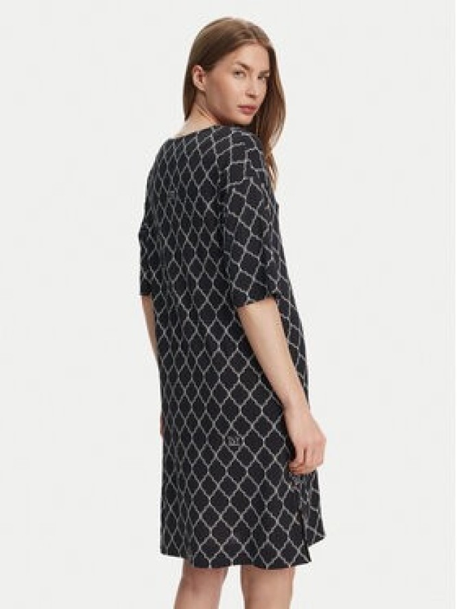 Max Mara Beachwear Sukienka codzienna Aidone 2516621079 Czarny Relaxed Fit