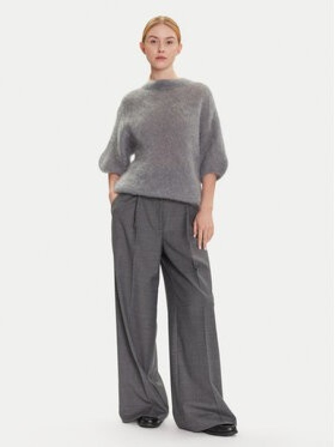 Dixie Sweter M277Y101A Szary Relaxed Fit