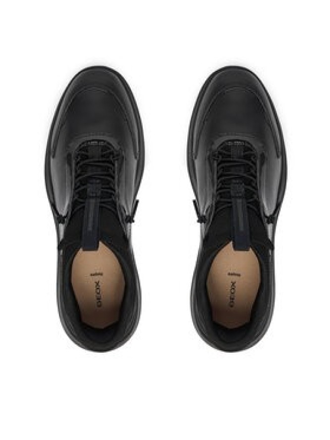 Geox Sneakersy D Plummery Plus D680JA 5402 C9999 Czarny