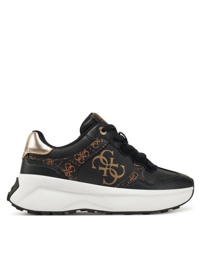 Guess Sneakersy FLPLUC FAL12 Czarny