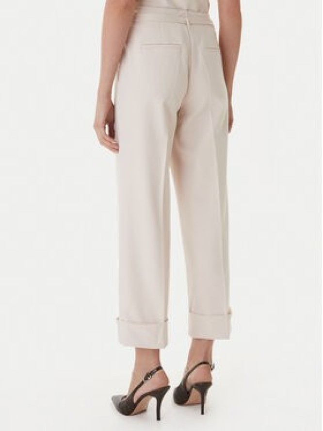 Guess Spodnie materiałowe W6GB17 W1894 Beżowy Regular Fit