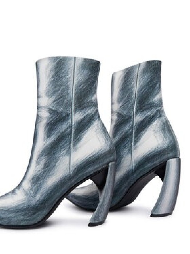 United Nude Botki Zuma Canvas HI 110611006202 Srebrny