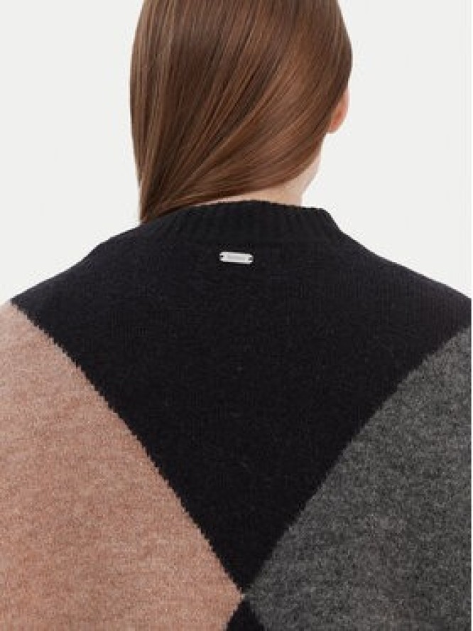 Barbour Sweter LKN1678MI11 Kolorowy Regular Fit