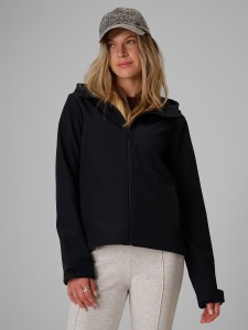 4F Kurtka softshell wiatroodporna membrana 5000 damska - czarna XS