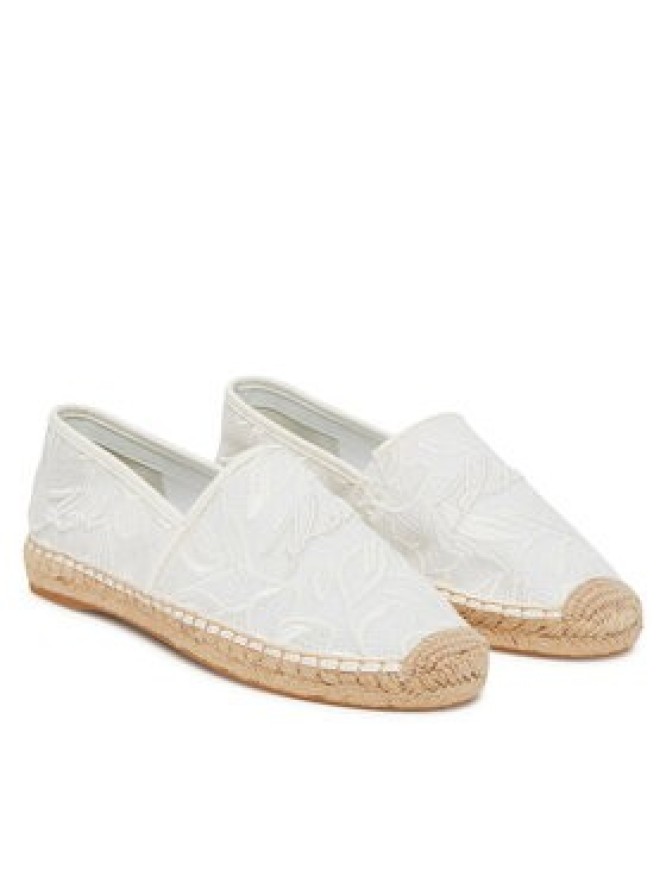 KARL LAGERFELD Espadryle Kamini KL80121A Biały