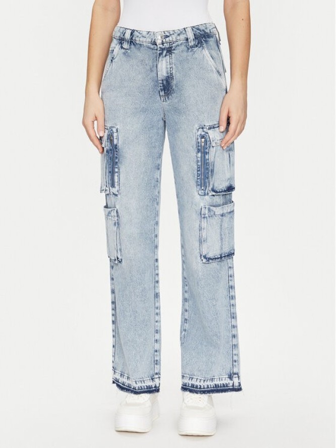 Guess Jeansy W5RA97 D5LG1 Niebieski Regular Fit