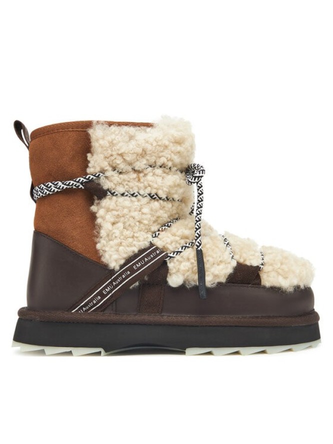 EMU Australia Śniegowce Blurred Teddy W13196 Brązowy