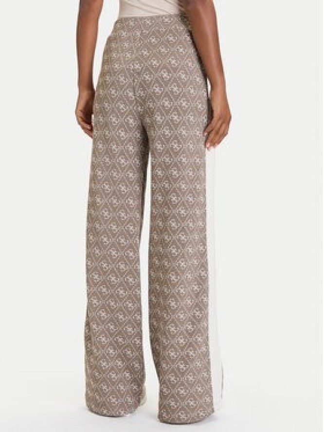 Guess Spodnie dresowe V5BB15 K1990 Brązowy Relaxed Fit