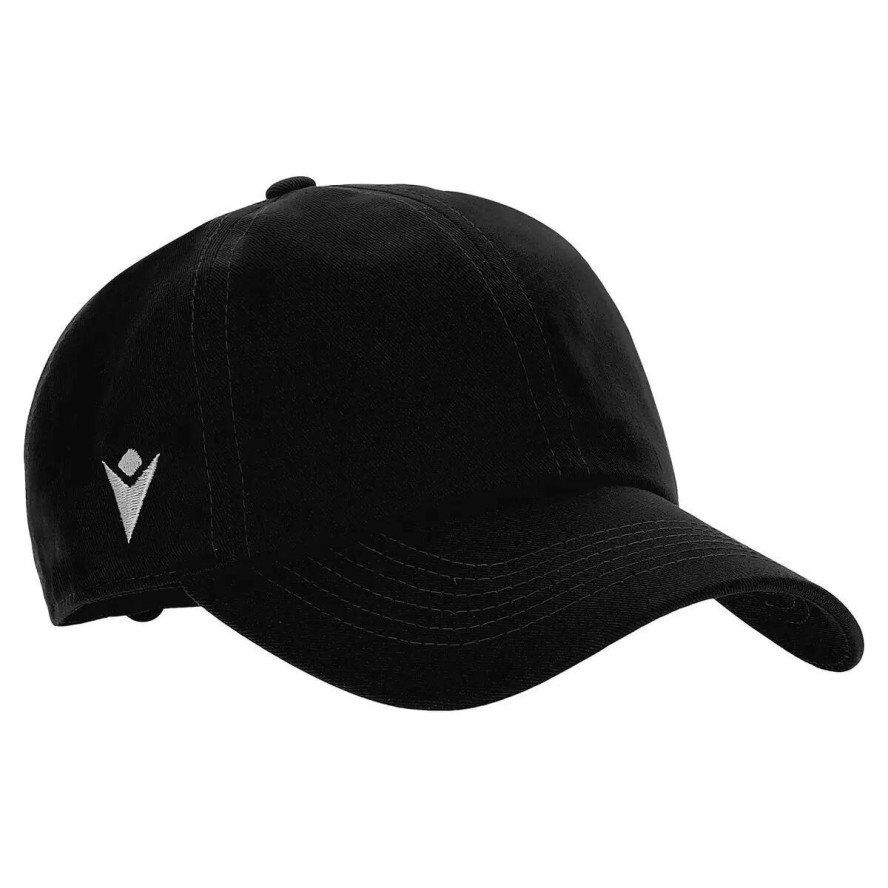 Czarna czapka baseballowa Macron Dart (x5)