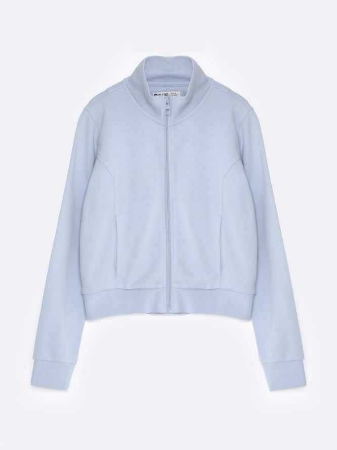 Bluza damska rozpinana błękitna Chitasana 401/ Chitasanap 401