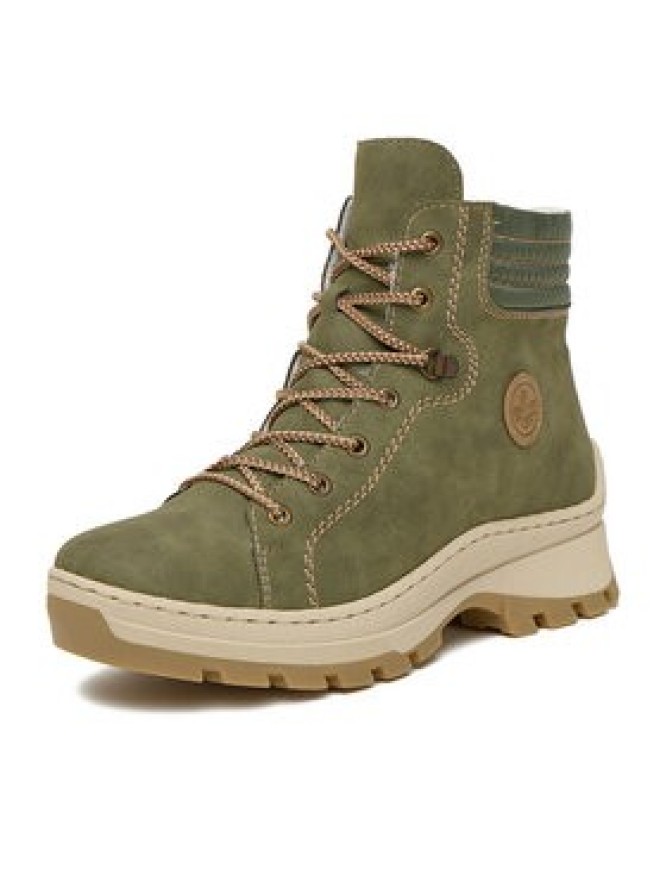 Rieker Trzewiki CEO-X9334-54 Zielony