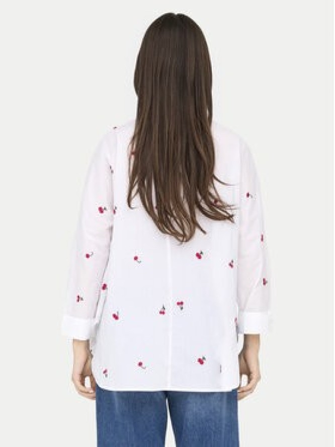 ONLY Koszula 15283743 Biały Box Fit