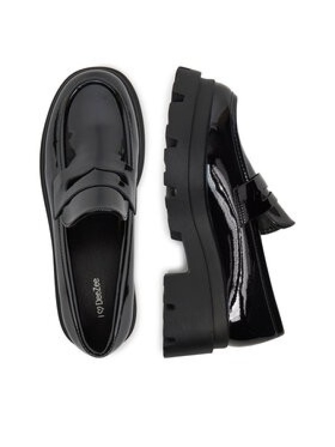 DeeZee Loafersy 8-405-3 Czarny
