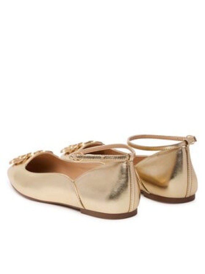 Liu Jo Baleriny Brigitte 01 SF5039 P0231 Złoty