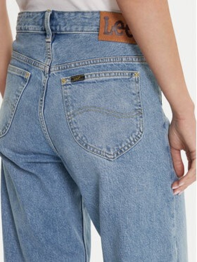Lee Jeansy Rider 112365089 Niebieski Wide Leg