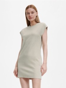 Sukienka mini - kremowy