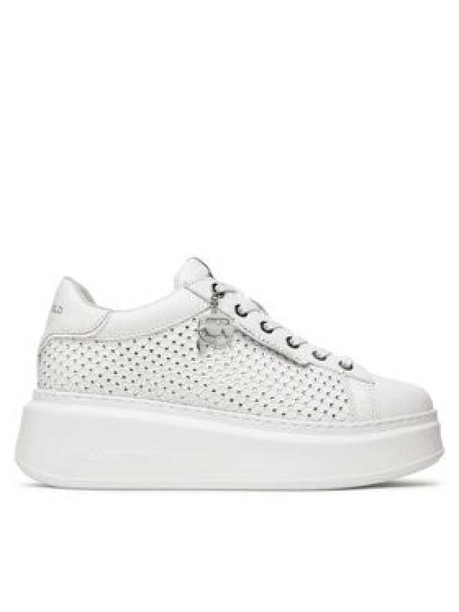 KARL LAGERFELD Sneakersy KL63577N Biały