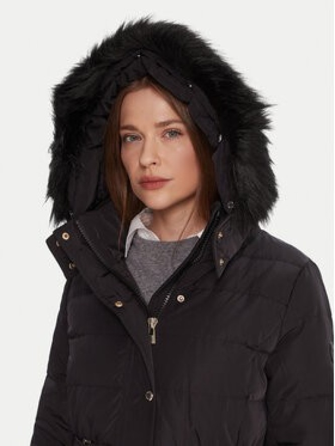 Morgan Kurtka puchowa 252-GSARI Czarny Regular Fit