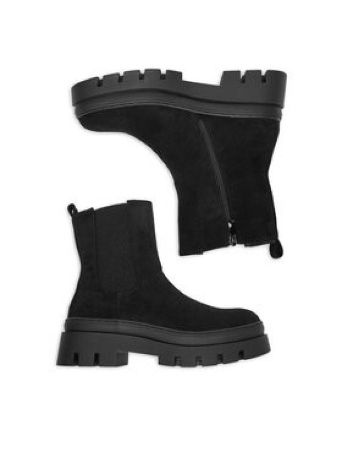 DeeZee Botki HX21069-1A Czarny