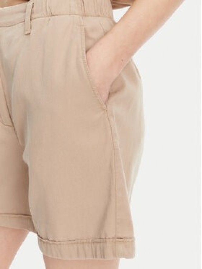 Tommy Hilfiger Szorty materiałowe WW0WW44762 Beżowy Regular Fit