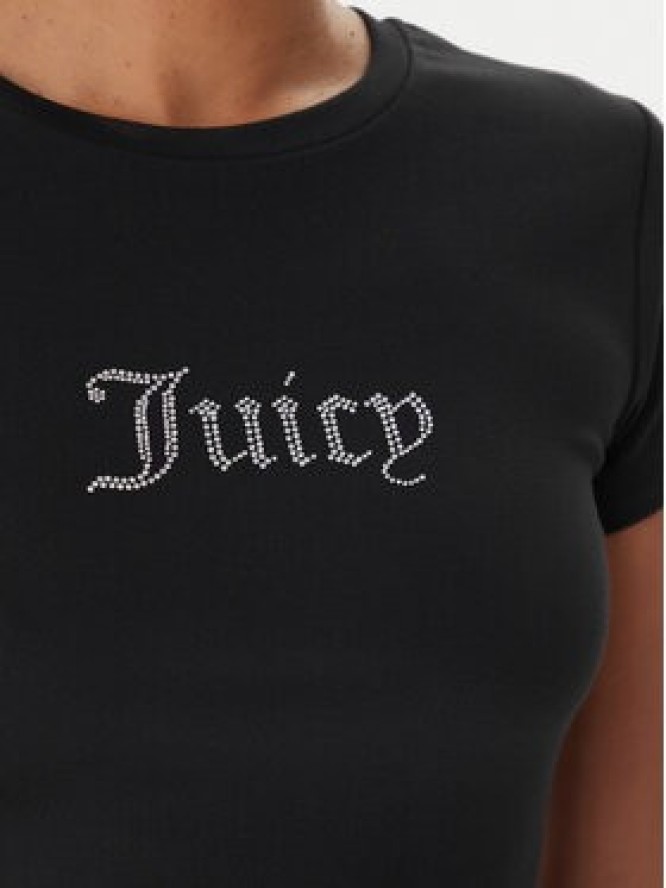 Juicy Couture T-Shirt Esme JCWCT225323 Czarny Slim Fit